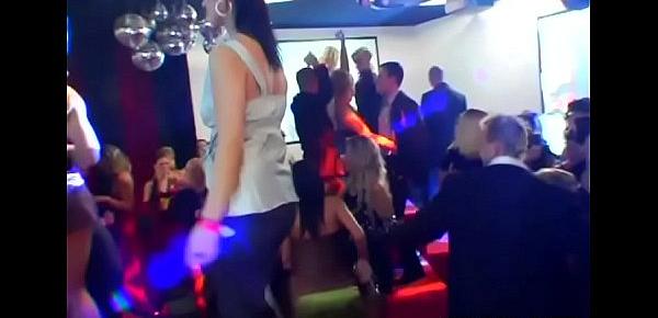  Raucous group banging session